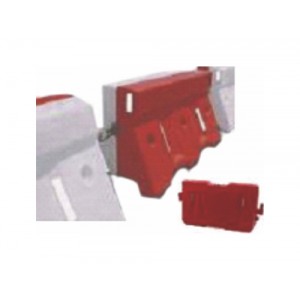 SEPARADOR RODÓVIÁRIO 1MT VERMELHO